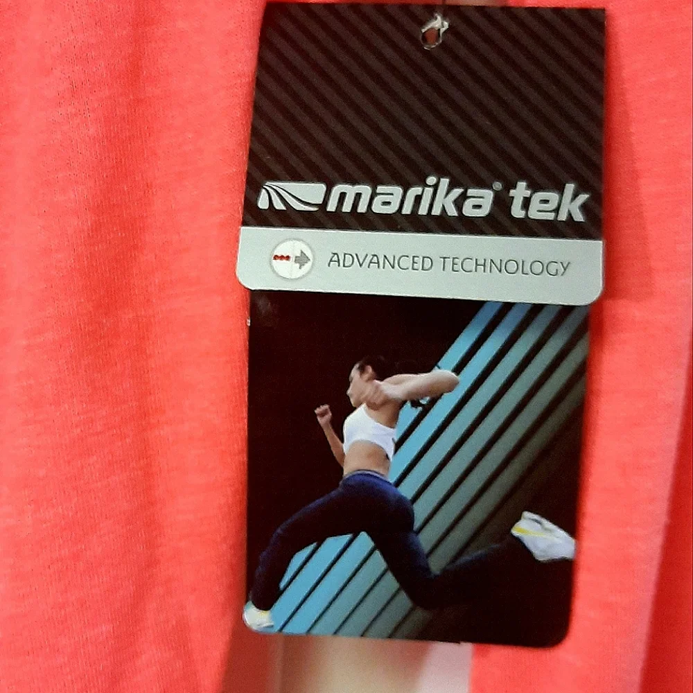 Women's Marika tek dri wik crunch front long sleeve Tee! Size L - Picture 6 of 6